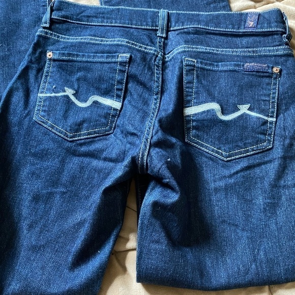 7 for all mankind bootcut mid rise jeans - Picture 4 of 5